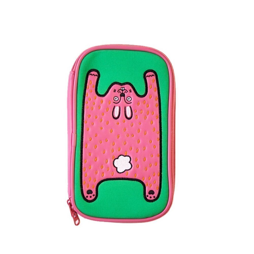 ANTHROPOLOGIE Ruoyu Workshop Collectible Rabbit Cosmetic Bag